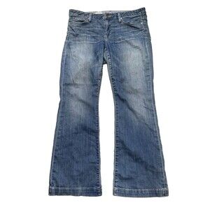 Gap 1969 Long & Lean 30/ 10 Ankle Women’s Trouser Jean Medium Wash Mid Rise